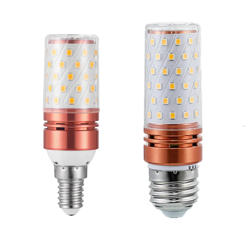 Led светильник кукурузы лампа E14 люстра Свеча E27 12 Вт 16 теплый белый 3000 К холодный 6500