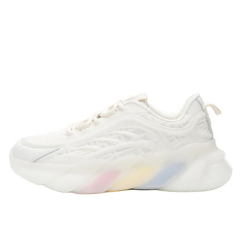 

Dad Shoes Women's Spring 2021 New Height Increasing Ins Rainbow Bottom Casual Sneakers