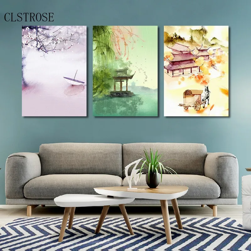 

Traditionl Beautiful Nordic Housing Decoration For Living Room Prints On The Wall Paintings Canvas Pictures Artwork Decor