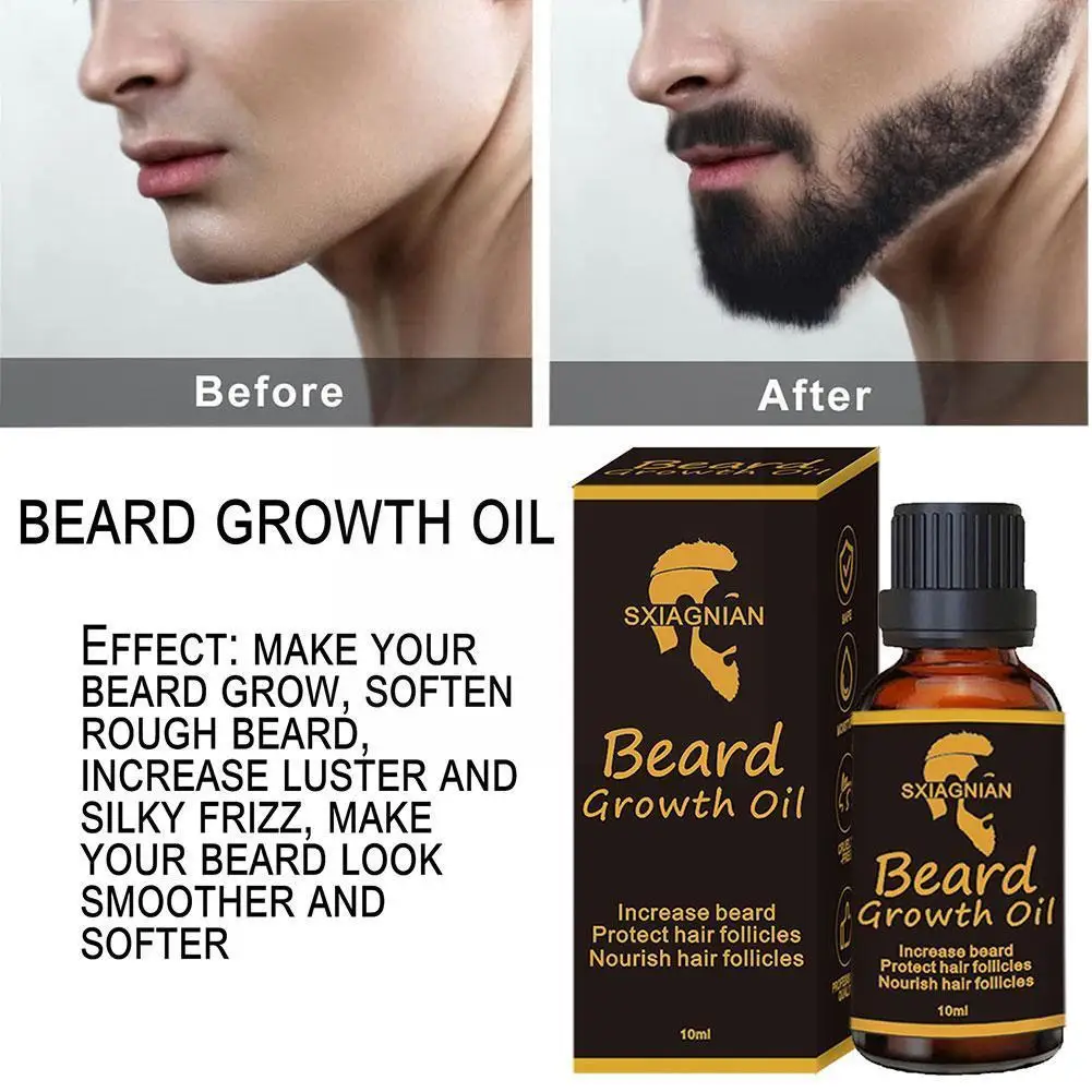

Men'S Beard Styling Modification Tool Set Beard Hair Ball Beard Growth Filling Pen Brush Styling Oil Beard Essential Beard K3C0