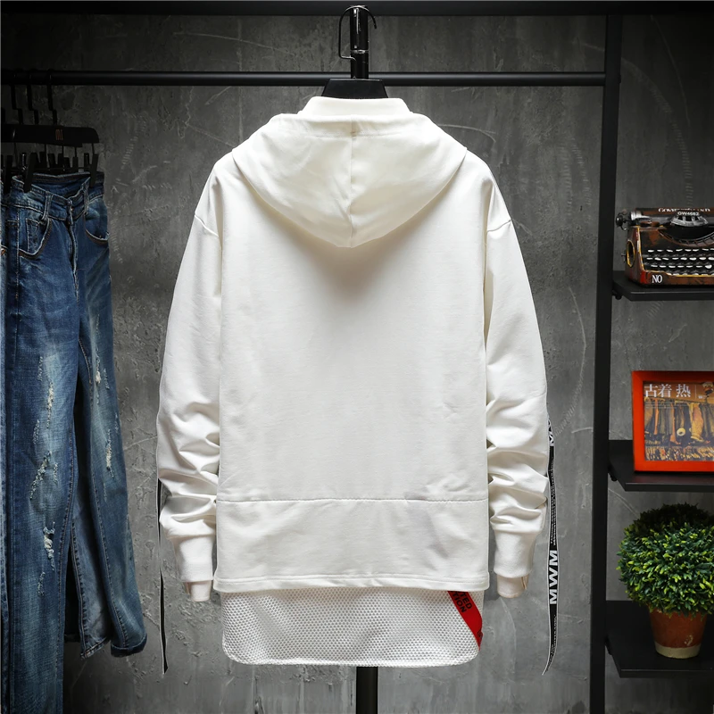 Толстовка с капюшоном в стиле хип-хоп индивидуальным принтом осень 2019 | Мужская