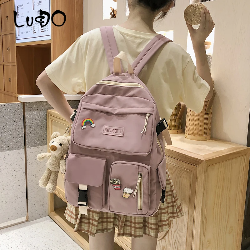 

Japanese Campus Women's Backpacks for Girls Schoolbag Women Luxury 2020 Female Student Junior High School Backpack