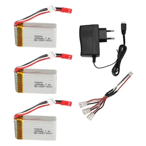 Аккумулятор 7,4 В для MJXRC X600 U829A U829X X600 F46 X601H JXD391 FT007, запчасти для радиоуправляемых игрушек, вертолетов, 2S, 7,4 В, 1000 мАч, батарея для игрушек