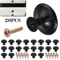 20pcs handle door knobs home cabinet handles cupboard drawer knobs kitchen door pulls home decoration durable
