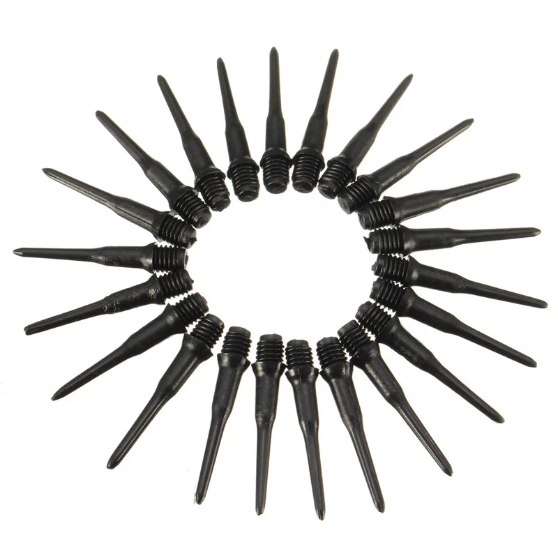 100 шт. 27 мм Дартс Валы мягкие наконечники трубы профессиональные пластиковые нити