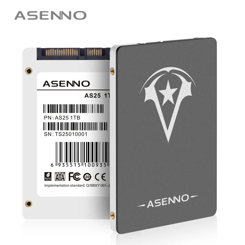 Asenno SSD 1tb Hard Drive 240 gb 480gb 120gb HD SSD SATA HDD 2.5 Solid State Disk For Laptop Computer