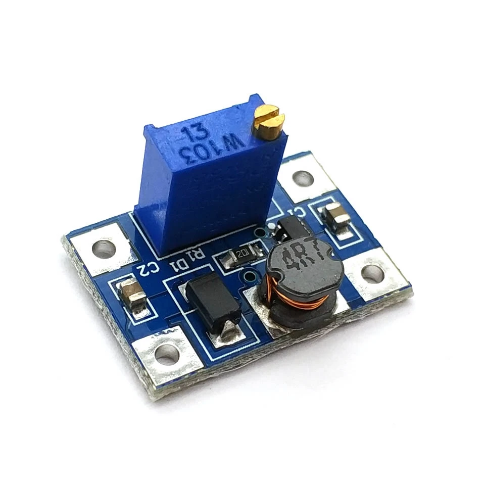 

5 Pcs 2-24V To 2-28V 2A DC-DC SX1308 Step-UP Adjustable Power Module Step Up Boost Converter For DIY Kit