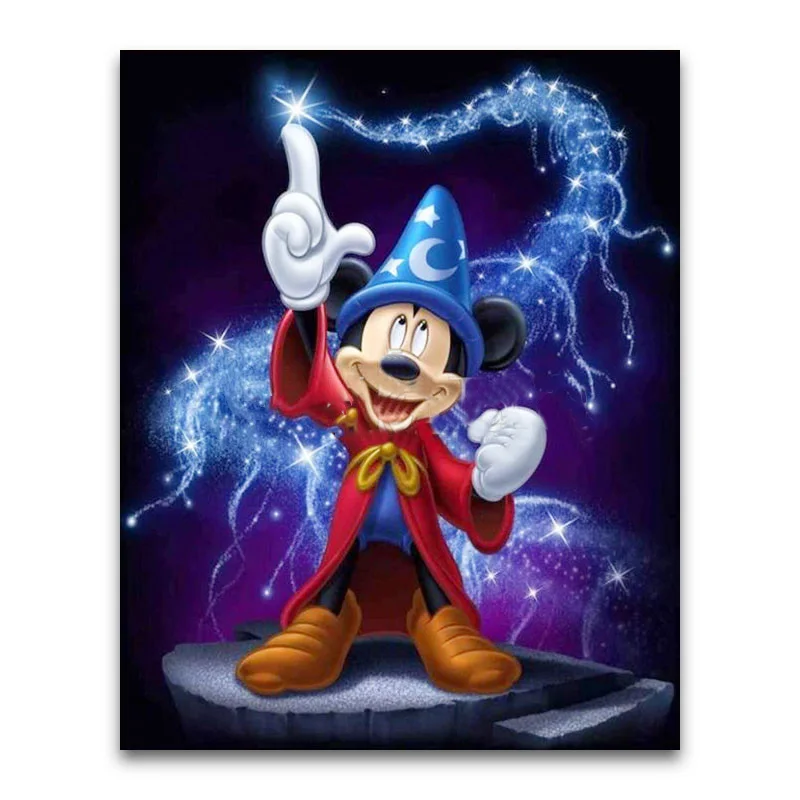 DIY Алмазная картина Дисней Микки Маус полная вышивка мультфильм Вышивка крестом