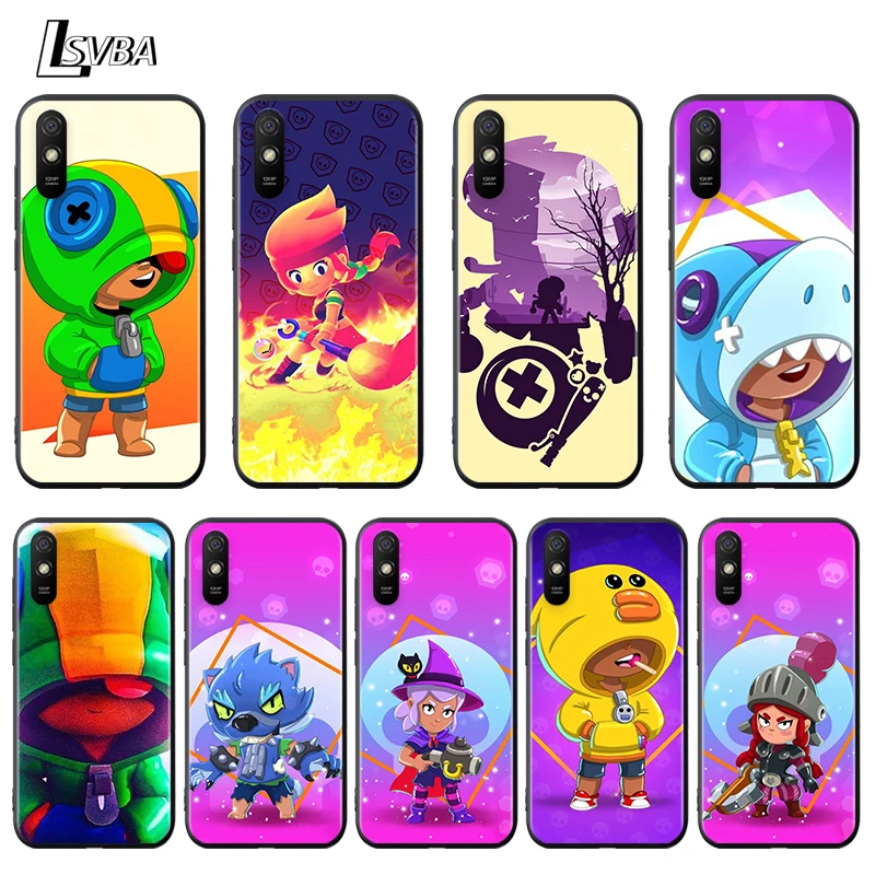 Милый черный чехол для телефона с аниме звездами Xiaomi Redmi 9 9C 9A 9I 9T 10X 8A 8 7A 7 6A 6 5 S2 Y3 Y2 GO