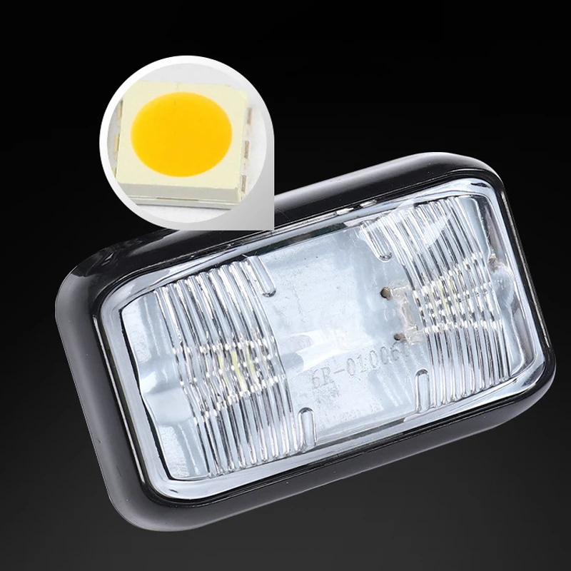 Светодиодный Маркер IP68 водонепроницаемый красный и янтарный 12 В/24 В 2