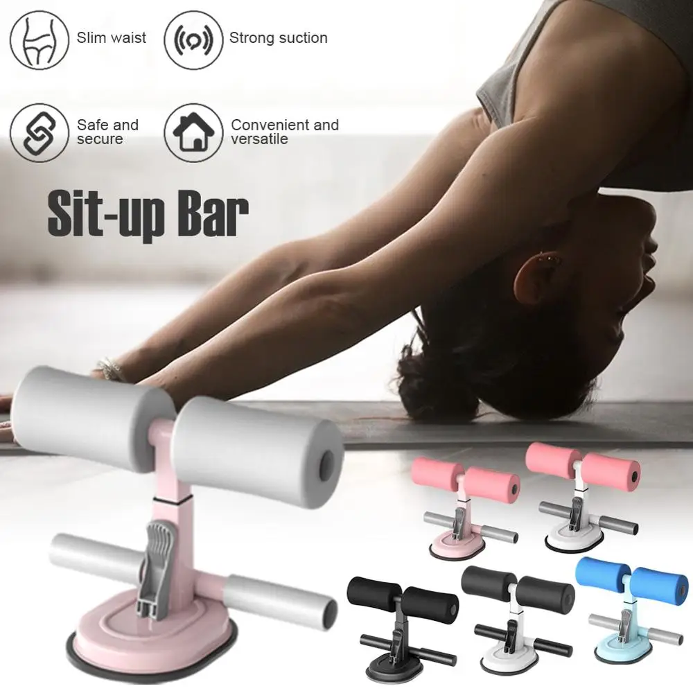 

Sit-ups Assistant Device Adjustable Sit-Up Bar Indoor Fitness Equipment For Abdominal Muscle Exercise Home Fitness Equipment