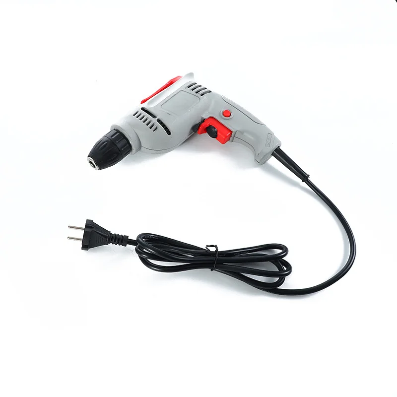 

220V Handgun Drill High Power Electric Tools Hand Electric Drill Household Plug - In Wooden Door Drilling Machine