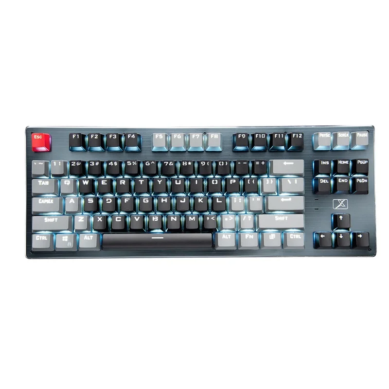 Mechanical Keyboard Game Keyboard Bluetooth Type-C 2.4G wireless Blue Switch 87key teclado mecanico For Computer Laptop Phone enlarge