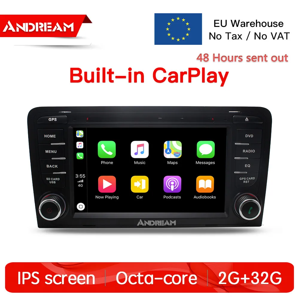Android 8 1 Восьмиядерный 2G + 32G Aftermarket автомобильный мультимедийный плеер навигатор с