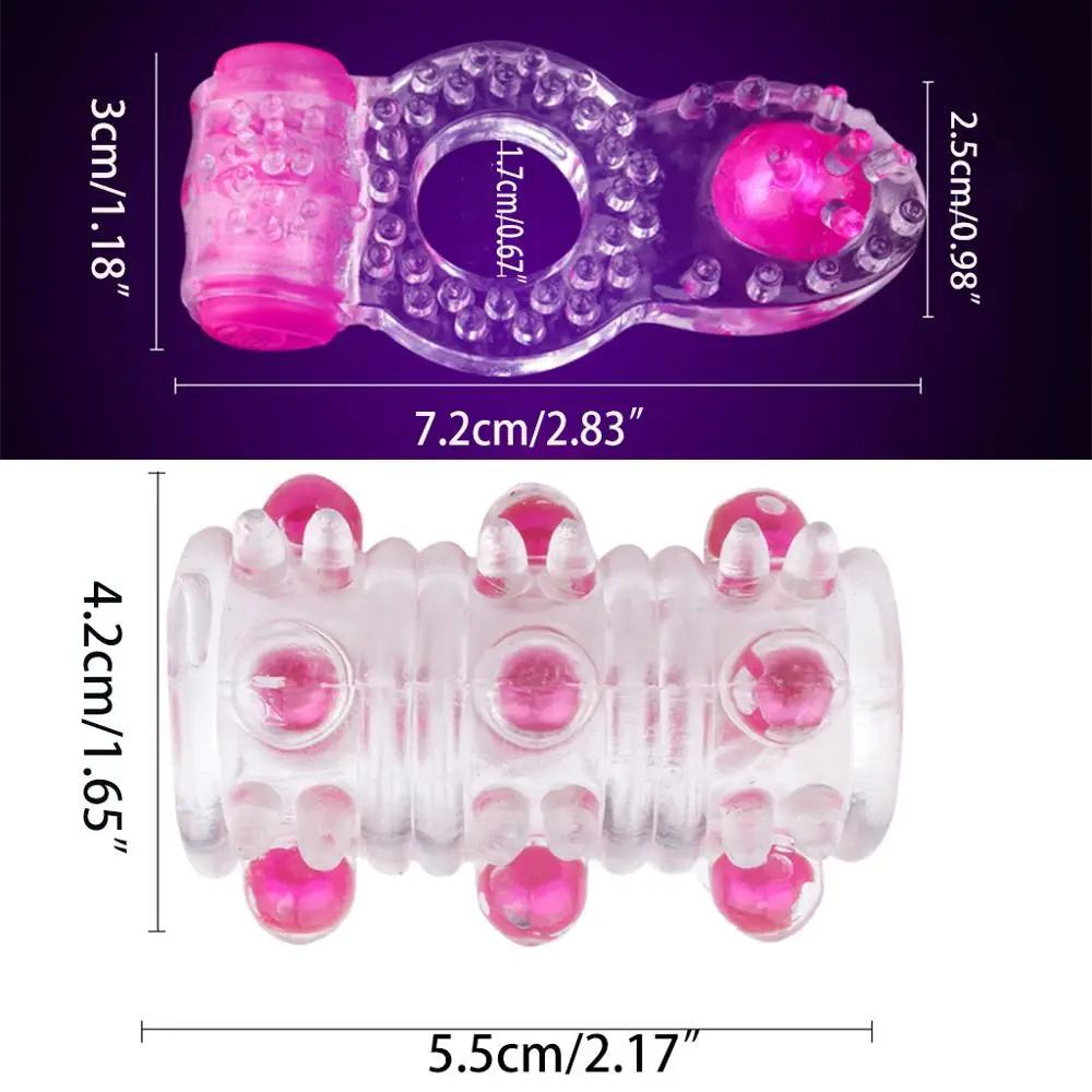 6 шт дилдо кольцо расширения упражнения время задержки стимулятор увеличитель