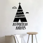 Приключение ждет с картинкой Декор стены винил, искусство, дизайн детской комнаты украшение дом моды украшения для постер для детской комнаты LY1641