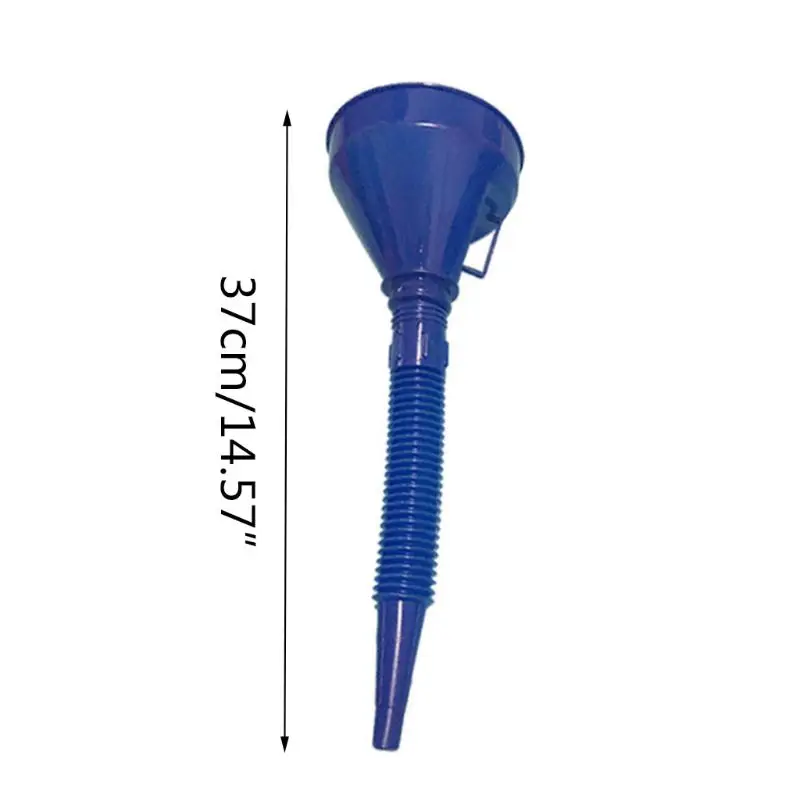 

Car Refueling Funnel With Filter Detachable Hose Gasoline Engine Oil Additive Motorcycle Farm Machine Use Anti-leakage Filler