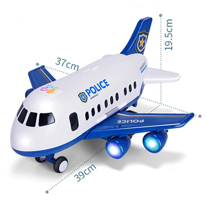 Большой инерционный пассажирский вертолет модель самолета из сплава светильник