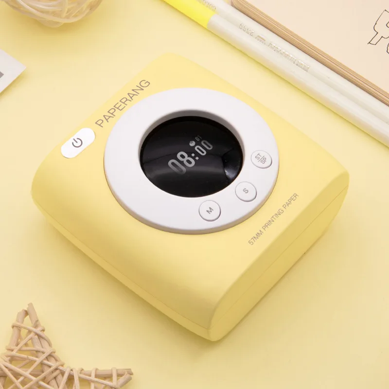 

Paperang P2S Smart Laber Printer Portable Pocket Printer 300dpi Bluetooth APP Control USB Charging for Kids Instant Printer