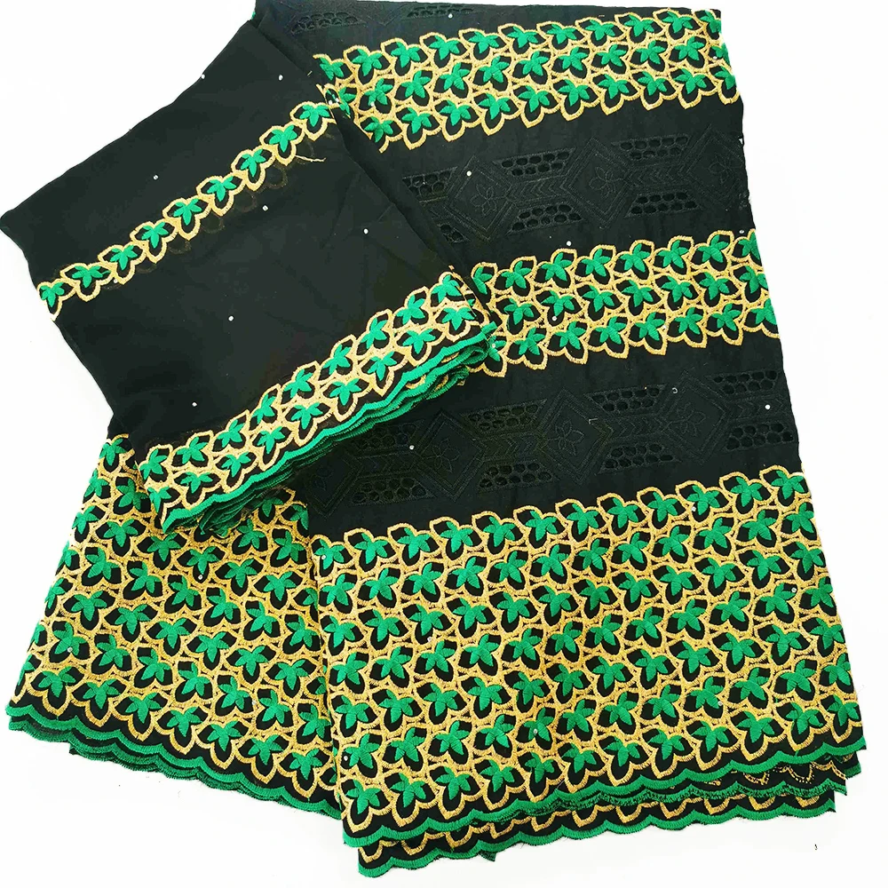 

CS 2020 Latest Swiss lace fabric embroidery Swiss voile lace in Switzerland African lace fabric cotton fabric for Woman