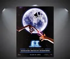 Е. Т. ET Винтаж кино шелк плакат декоративной живописи 24x36 дюймов