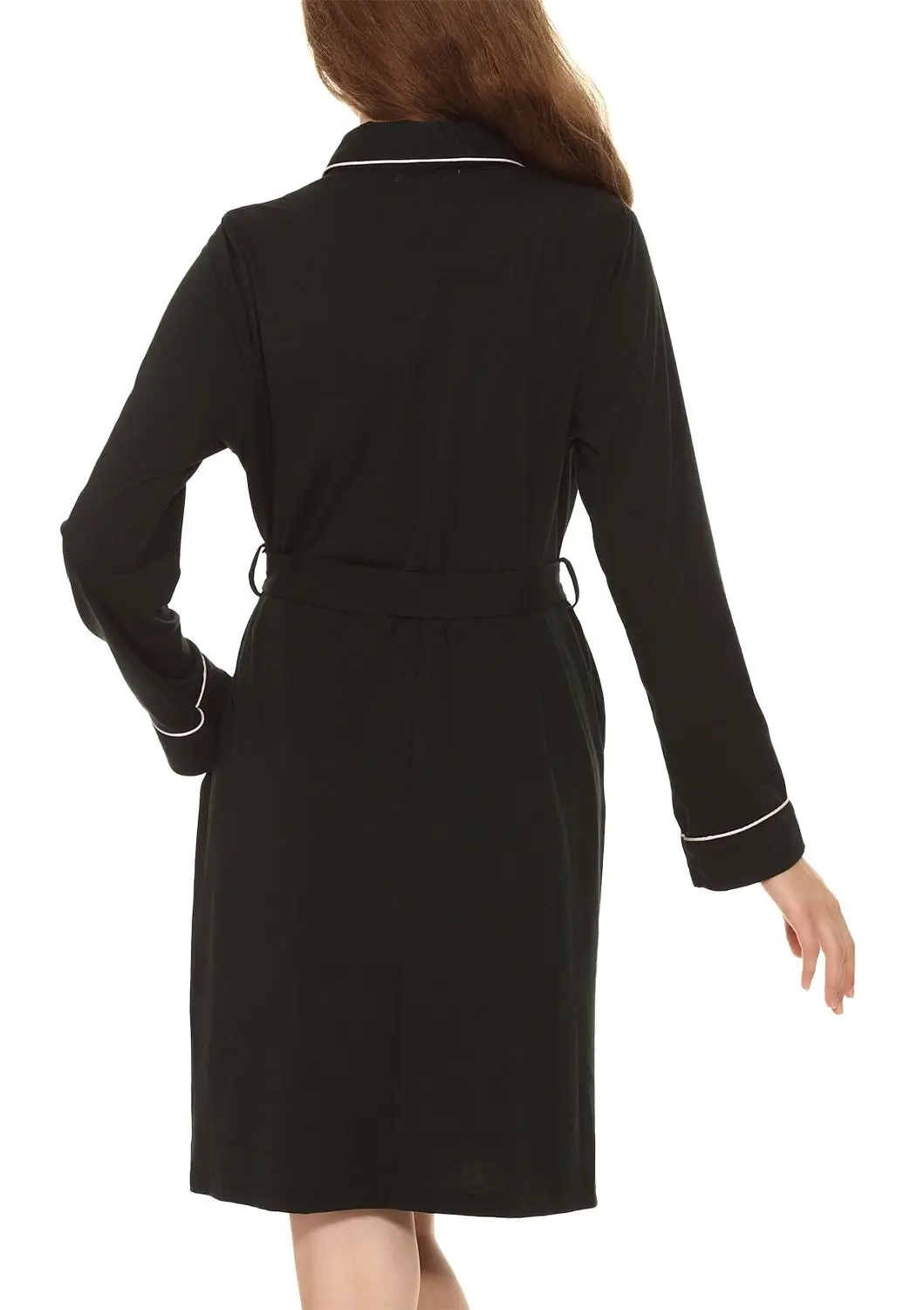 

A nightgown, robe, or gown with long sleeves