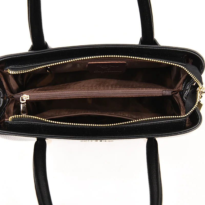 

Business Style PU Leather Top-handle Bags for Women Pure Color Simple Bucket Bag Ladies Quality Daily Shoulder Messenger Bag Sac