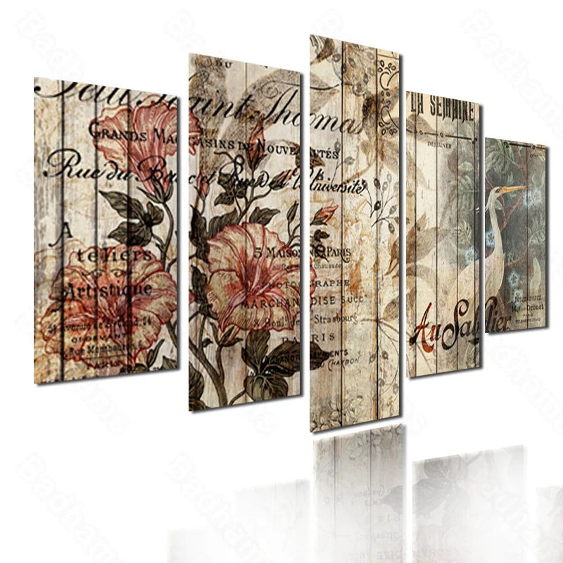 

Waterproof Ink Painting Living Room Decoration Warm Home Decoration Painting Retro European Style Castle Thorn Flower Painting