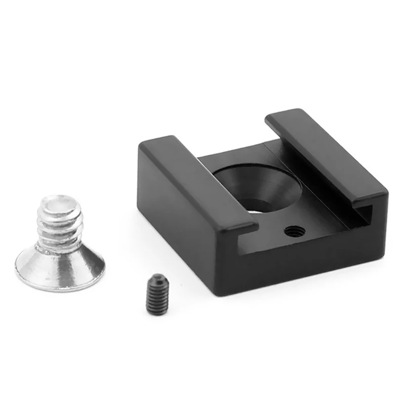 

Hot Shoe Adapter 1/4 Screw For DSLR Camera Cage Rig Microphone Studio Kit Parts