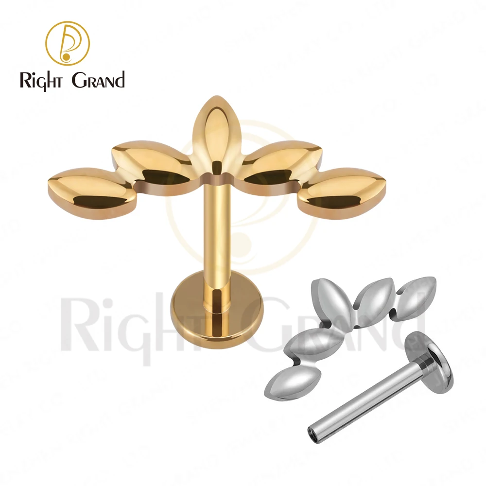 Серьги-гвоздики из титана 16 г