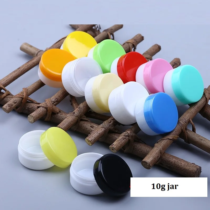 Флакон для крема 10 г косметический контейнер теней век мощный банка