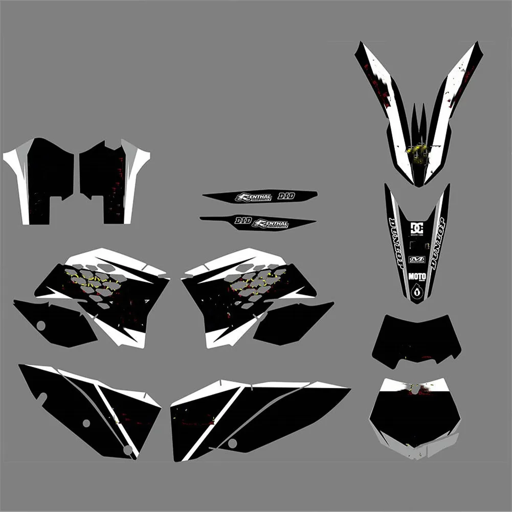Наклейки для KTM EXC XCF XC-F EXC-F 2008 2009 2010 2011 SX-F SX SXF 2007 мотоциклетная графика 3 м |