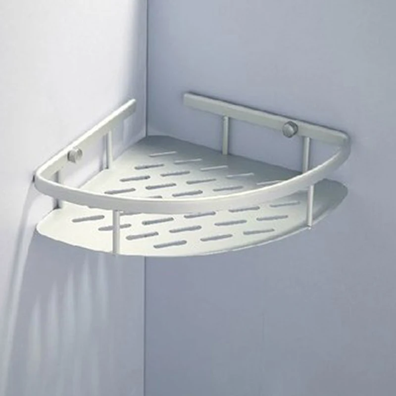 

Треугольная алюминиевая полка для ванной комнаты с держателем для полотенец