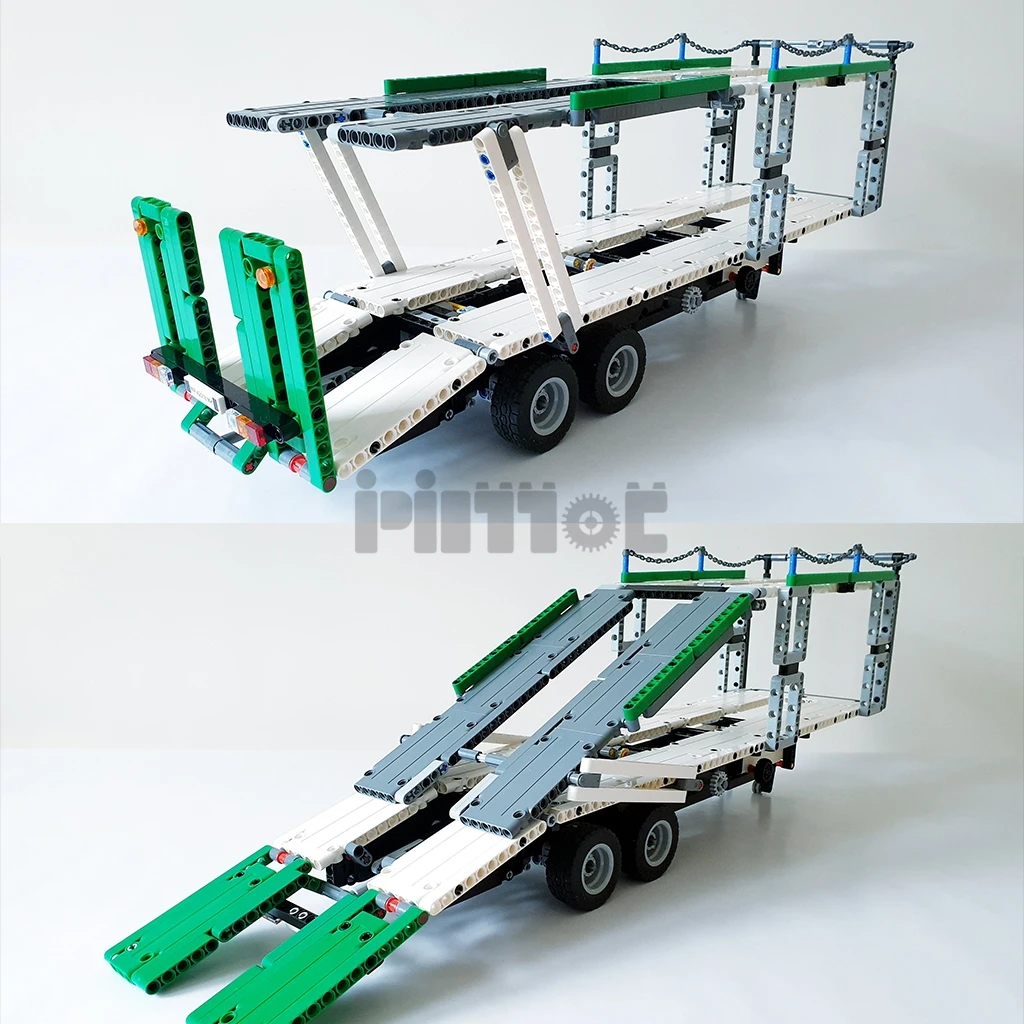 Moc-44233 двухслойный полуприцеп 42078 подходит для 686 шт. сращивающихся строительных