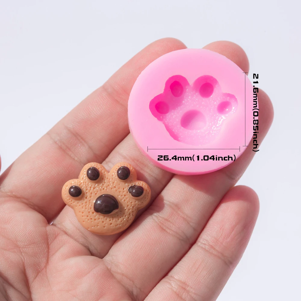 Силиконовая форма YF103 в виде медвежонка для украшения тортов Фотополимерная