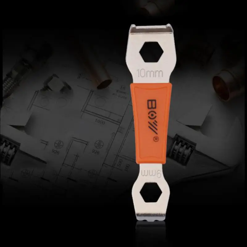 

Portable Multifunctional Bike Chain Wheel Wrench Crank Set Bolt Fixed Chain Ring