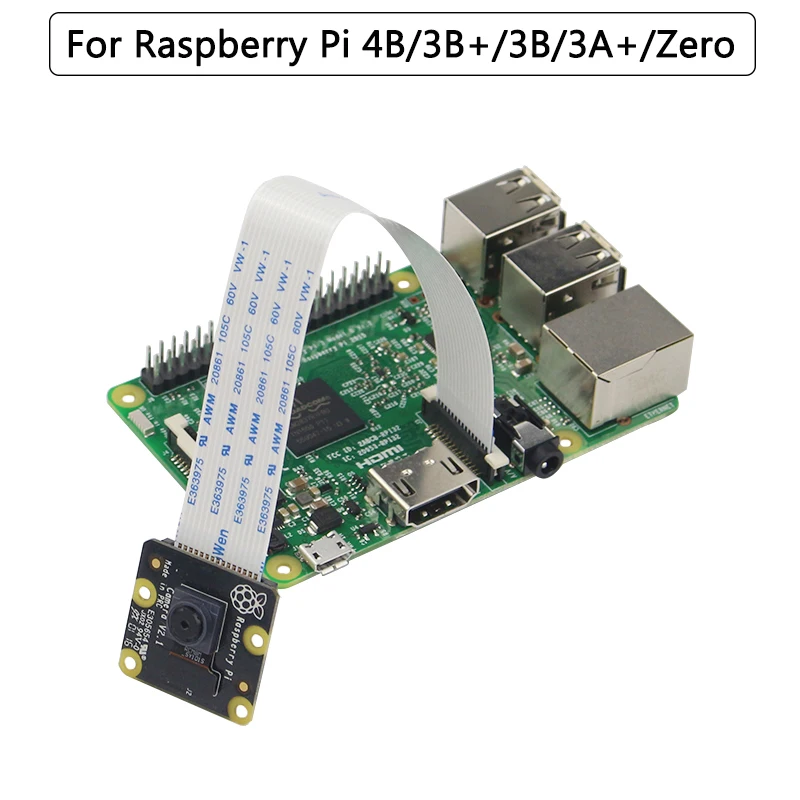 Официальная камера Raspberry Pi NoIR V2 модуль камеры ночного видения 8 Мп + 15 см FFC для 4 Model