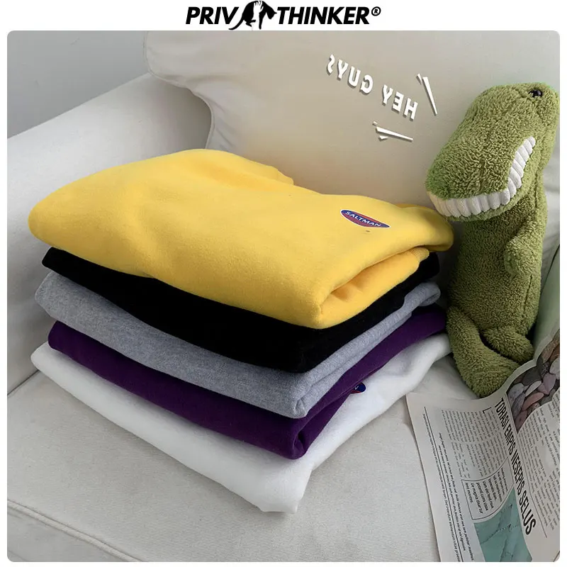 Privathinker модная уличная одежда с принтом дамские свитшоты Женская свободная одежда с круглым вырезом женские осенние пуловеры оверсайз Топы