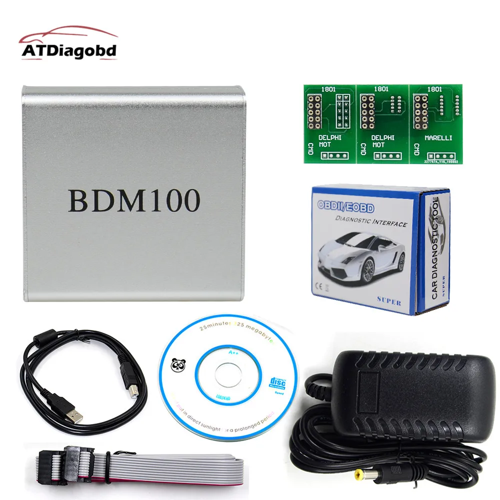 BDM100 V1255 Профессиональный ECU Flasher Чип Тюнинг программист Интерфейс BDM 100 код ридер