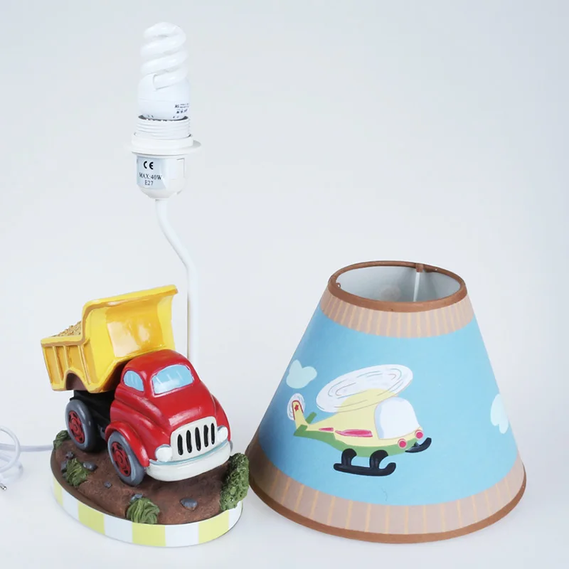Настольная лампа для автомобиля Детская прикроватная спальни креативная уютная
