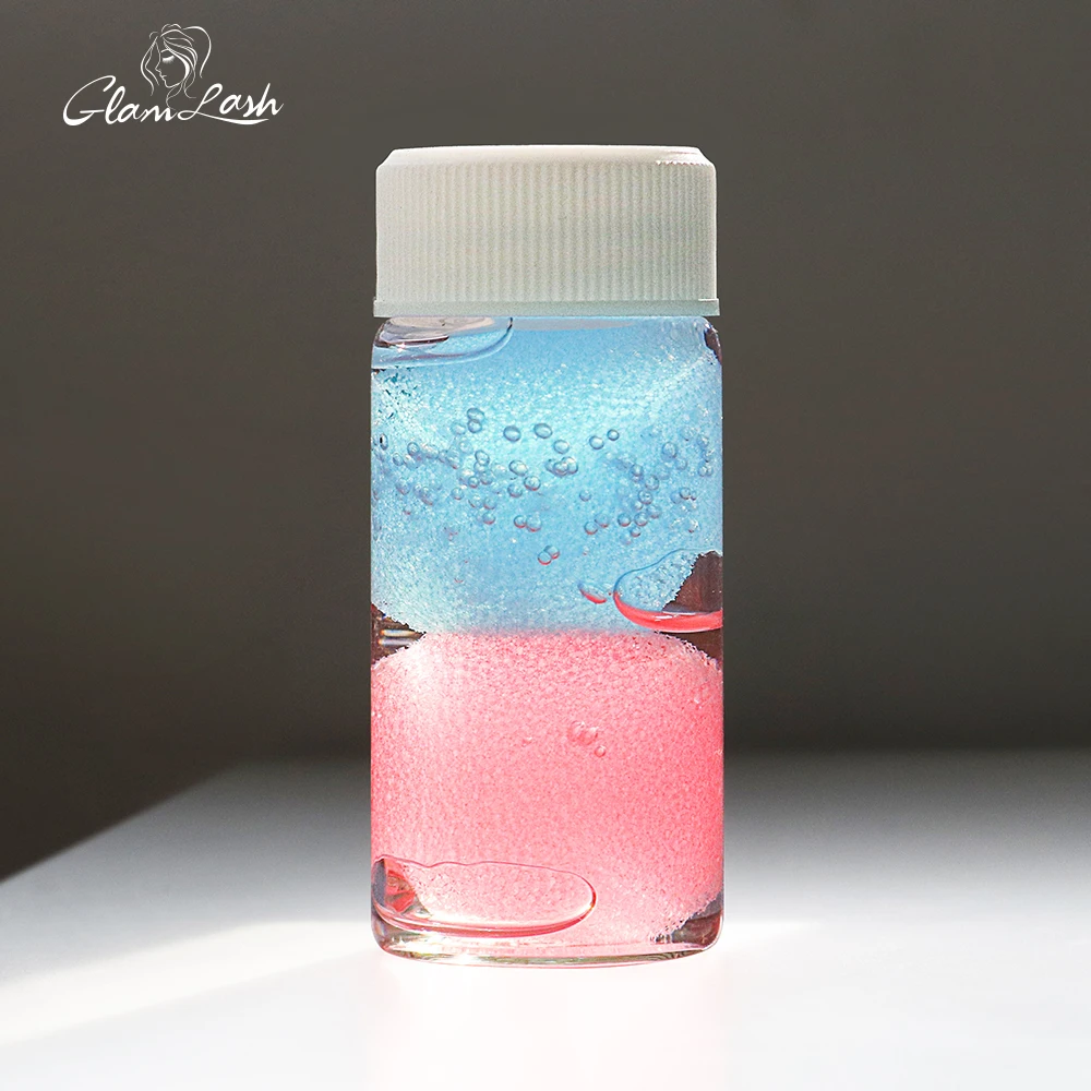 

GLAMLASH 25ml Bottle Professional Eyelash Glue Remover Liquid Eyelash Tweezers Cleaning Sponge Lashes Extension Cleaner Makeup