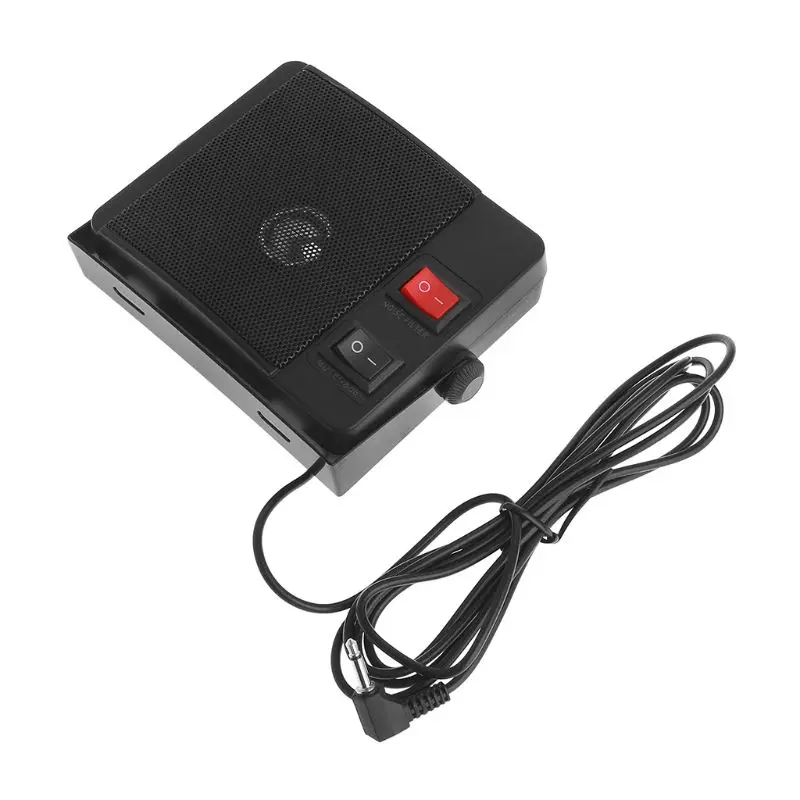 

TS750 Mini CB Radio External Speaker For Kenwood Motorola ICOM Yaesu Radio R2LC