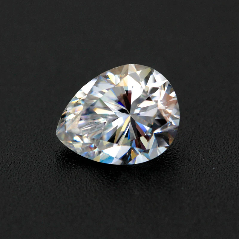 

Real 0.5-3 Carat D Color VVS1 Pear Moissanite Loose Stones for Diy Jewelry Pass Diamond Tester Gra Moissanite Gemstone Wholesale