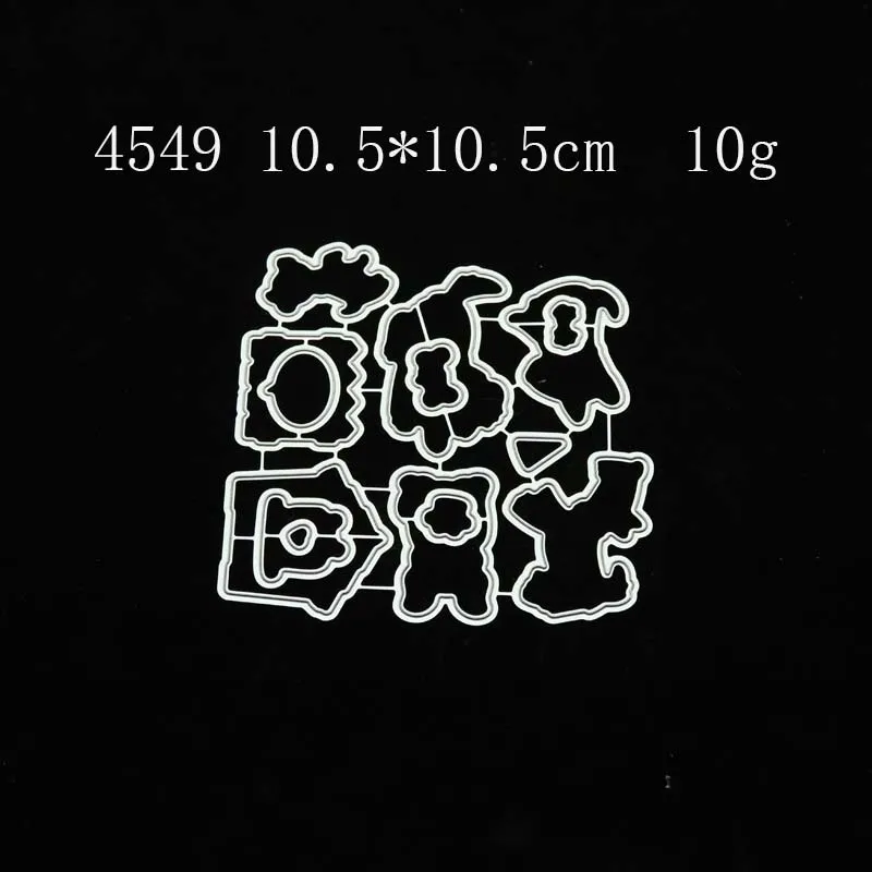 

2021 New Design Dog Kennel Fence Metal Cutting Dies and Clear Stamps Scrapbooking Craft Stencil Album Paper Make Template Decor