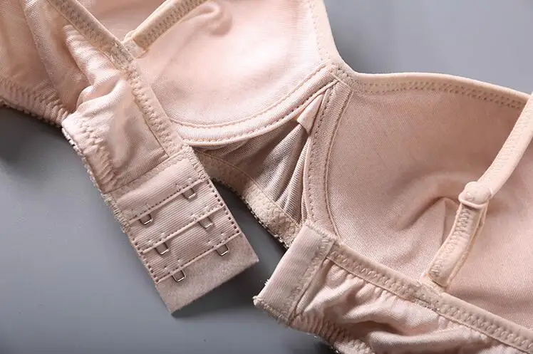 Женский бюстгальтер без косточек с подкладкой из 100% шелка тутового шелкопряда