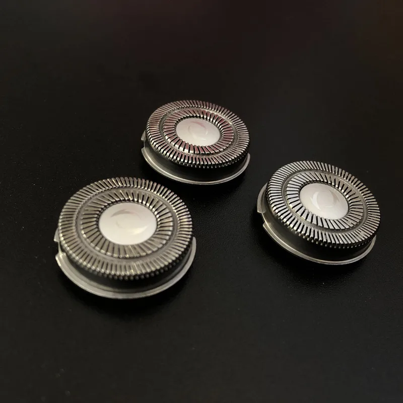 only razor 3 head XIAOMI для лица бритва Enchen BlackStone 3D электробритва, мужские моющиеся type-C USB Перезаряжаемый станок для бритья бороды - Цвет: only razor 3 head