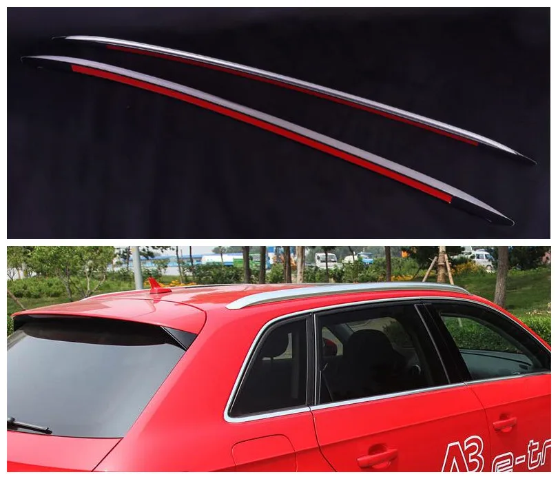 Алюминиевый сплав багажник на крышу автомобиля весы для багажа бар для Audi A3 Хэтчбек