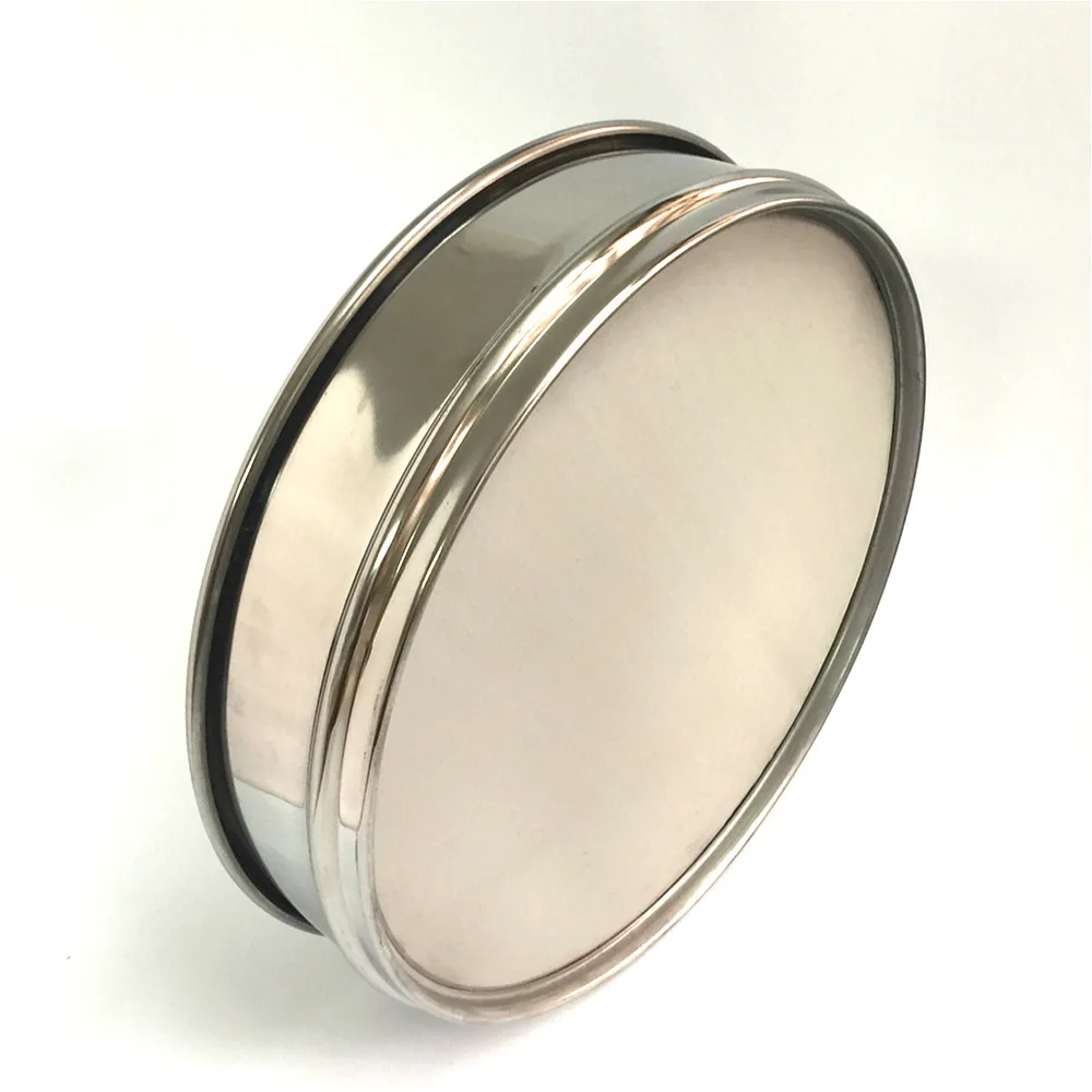 Тестовое сито лабораторное стандартное 304 SUS проверка образцов Сетчатое с