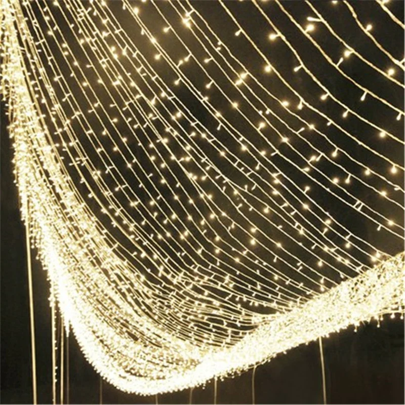 

Christmas Lights 10M 20M 30M 50M 100M Led String Fairy Light 8 Modes Christmas Lights for Wedding Party Decoration Holiday Light