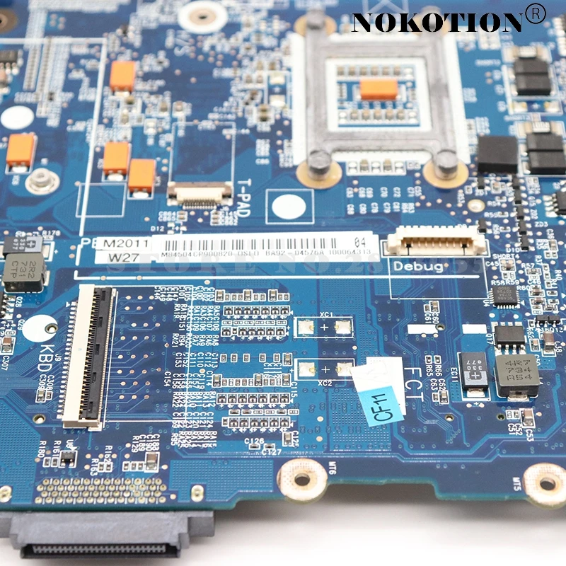 NOKOTION BA92-04576A BA92-04576B материнская плата для Samsung NP-R70 R70 ноутбука графический